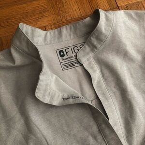 Figs Scrubs Rafaela Top, Space Grey